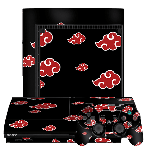 Akatsuki Skin Playstation 3 Super Slim Xonebrand