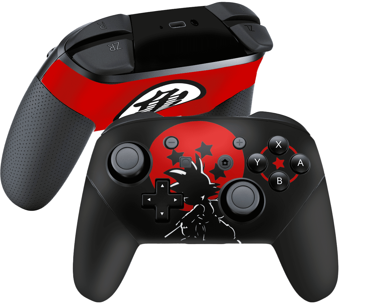 Dragon Ball Skin Nintendo Switch Pro Controller
