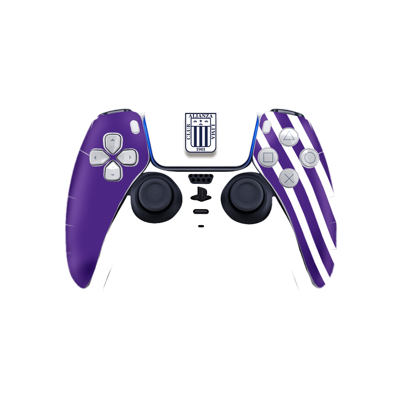 Alianza Lima Morado Skin Playstation 5 DualSense Full Xonebrand