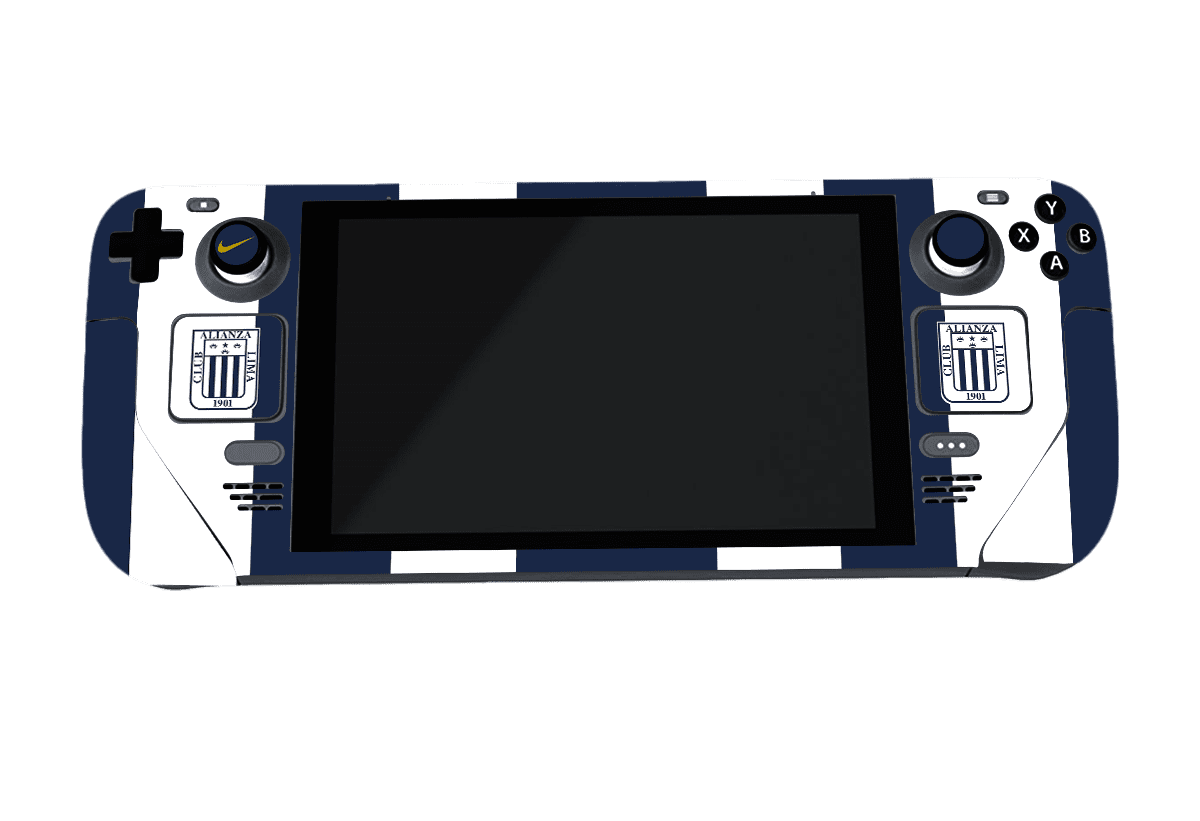 Alianza Lima Steam Deck Handheld Gaming Computer Skin