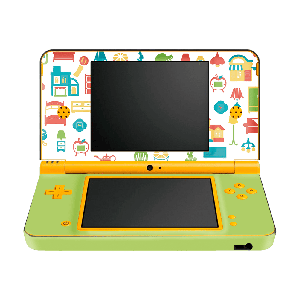Animal Crossing Skin Nintendo DSi XL (2009) Xonebrand