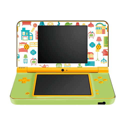 Animal Crossing Skin Nintendo DSi XL (2009) Xonebrand
