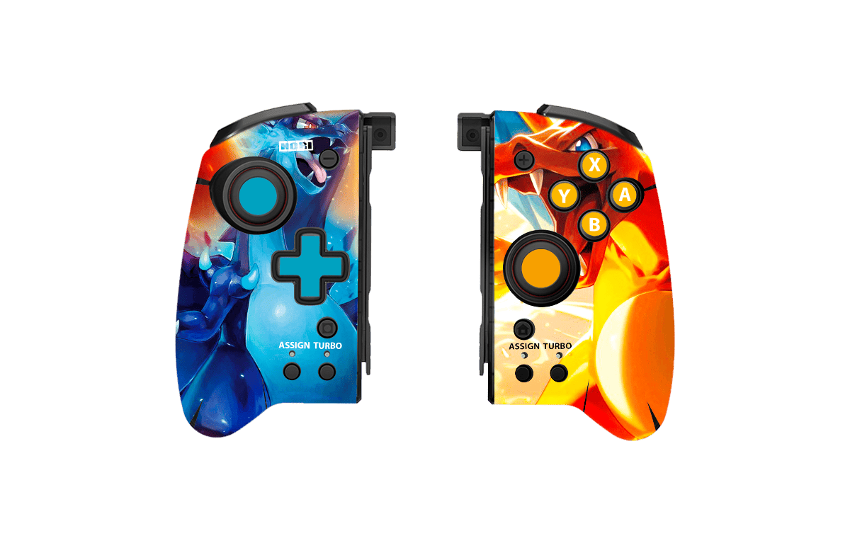 Pokemon Charizard Nintendo Switch Hori Split Pad Pro Skin Xonebrand