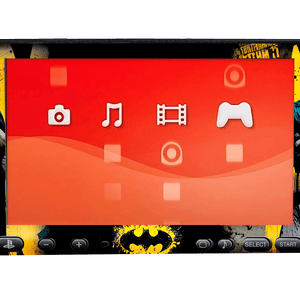 Batman Comic PSP portátil para juegos Bundle Skin