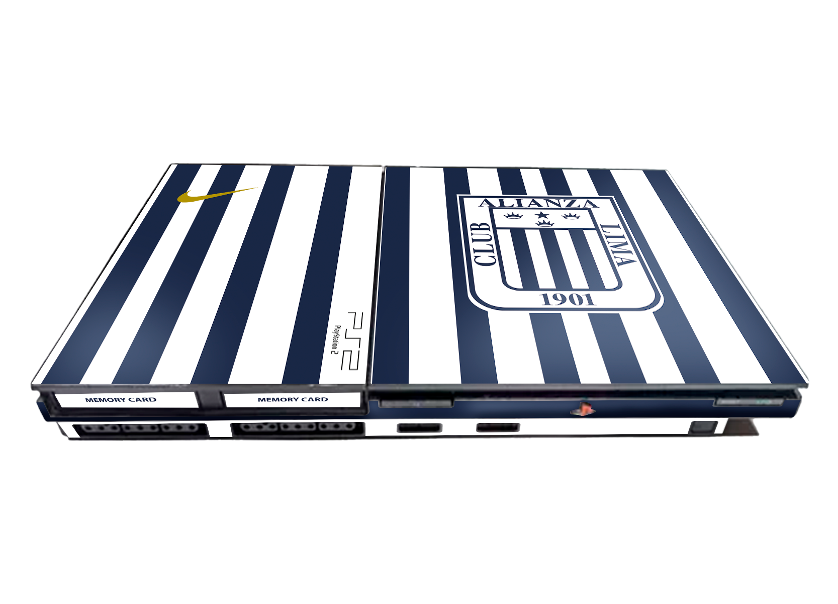 Alianza Lima Skin Playstation 2 Slim Xonebrand