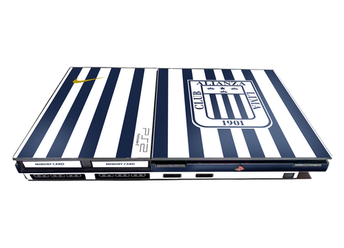 Alianza Lima Skin Playstation 2 Slim Xonebrand