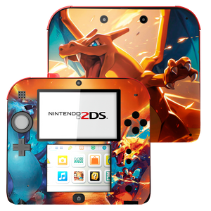 Pokemon Charizard Nintendo 2DS Skin