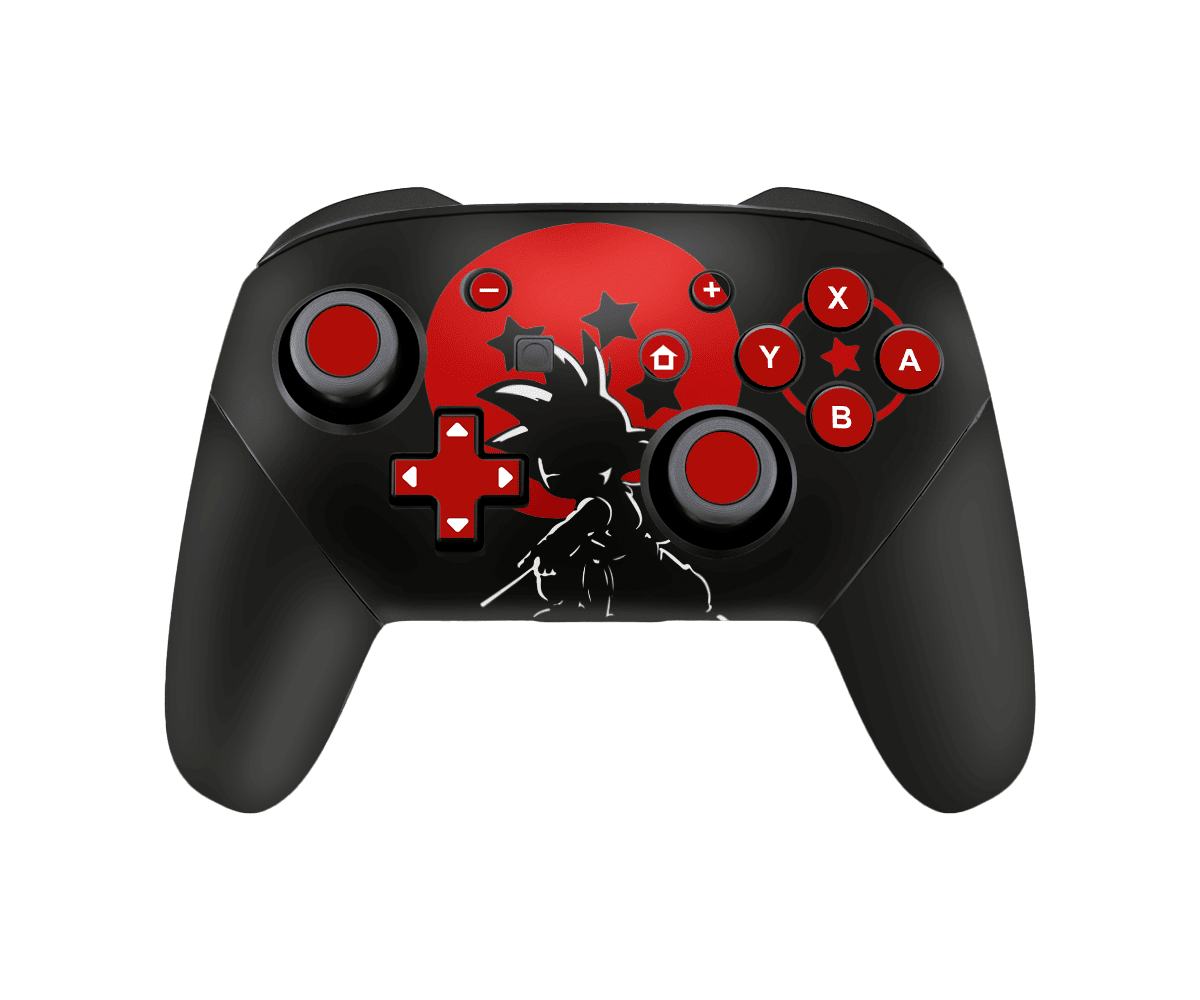 Dragon Ball Skin Nintendo Switch Pro Controller Xonebrand