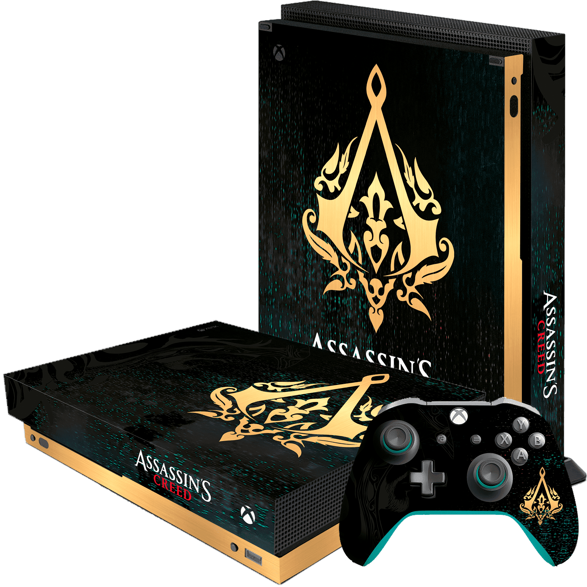Especial Assassins Skin Xbox One X Xonebrand