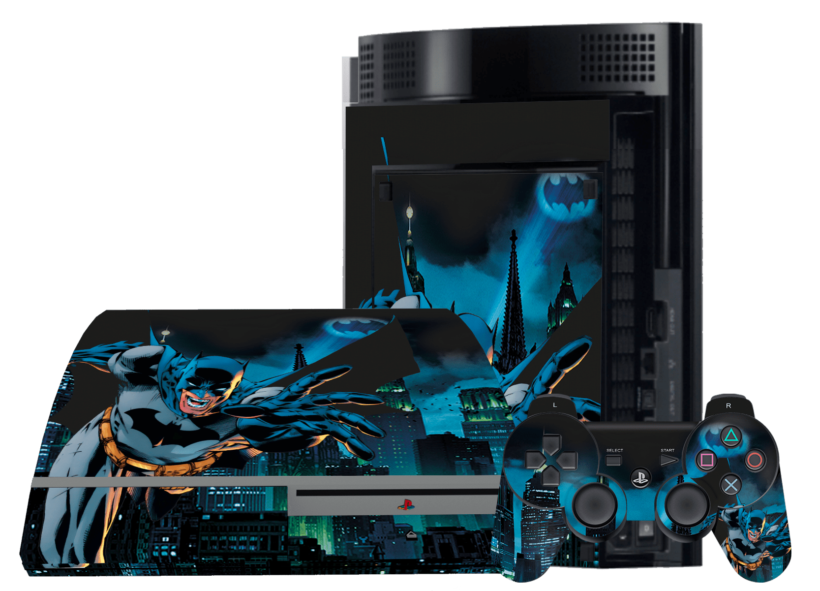 Batman Skin Playstation 3 Fat Xonebrand