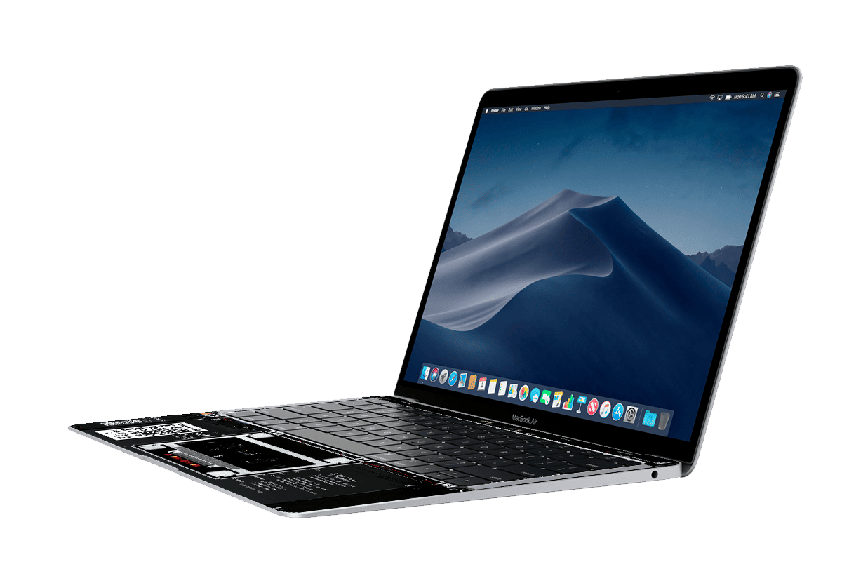 Teardown Skin Mackbook Air 13" Xonebrand