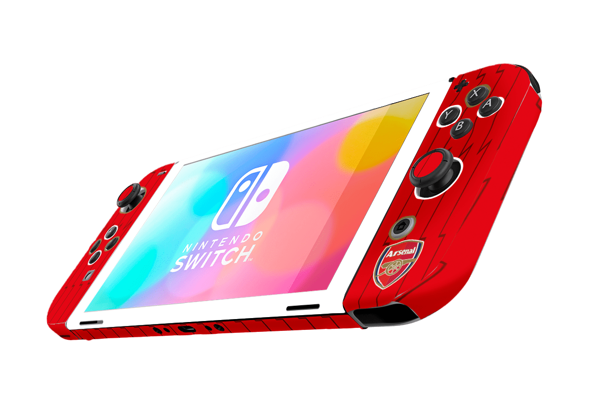 Arsenal Skin Nintendo Switch OLED (2021) Xonebrand
