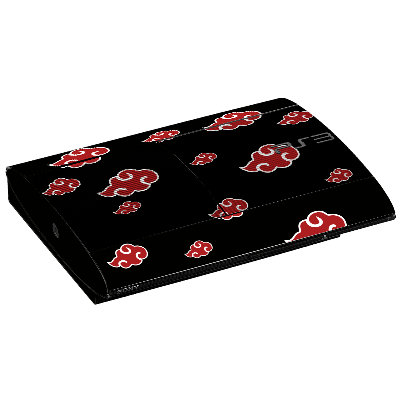 Akatsuki Skin Playstation 3 Super Slim Xonebrand