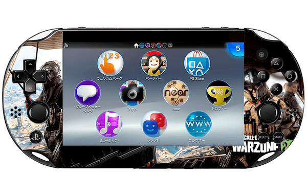 Call of Duty Warzone Skin Playstation Portable PSVita Slim