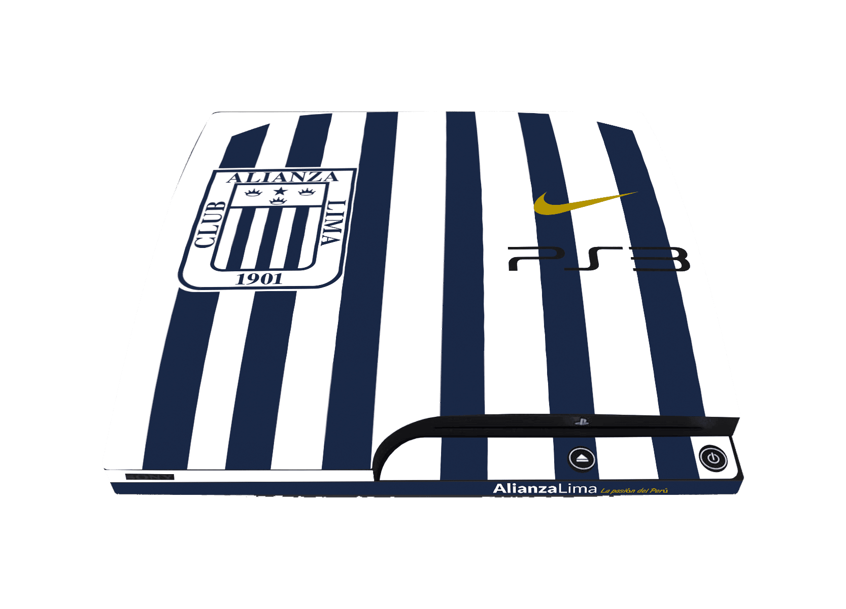Alianza Lima Skin Playstation 3 Slim Xonebrand