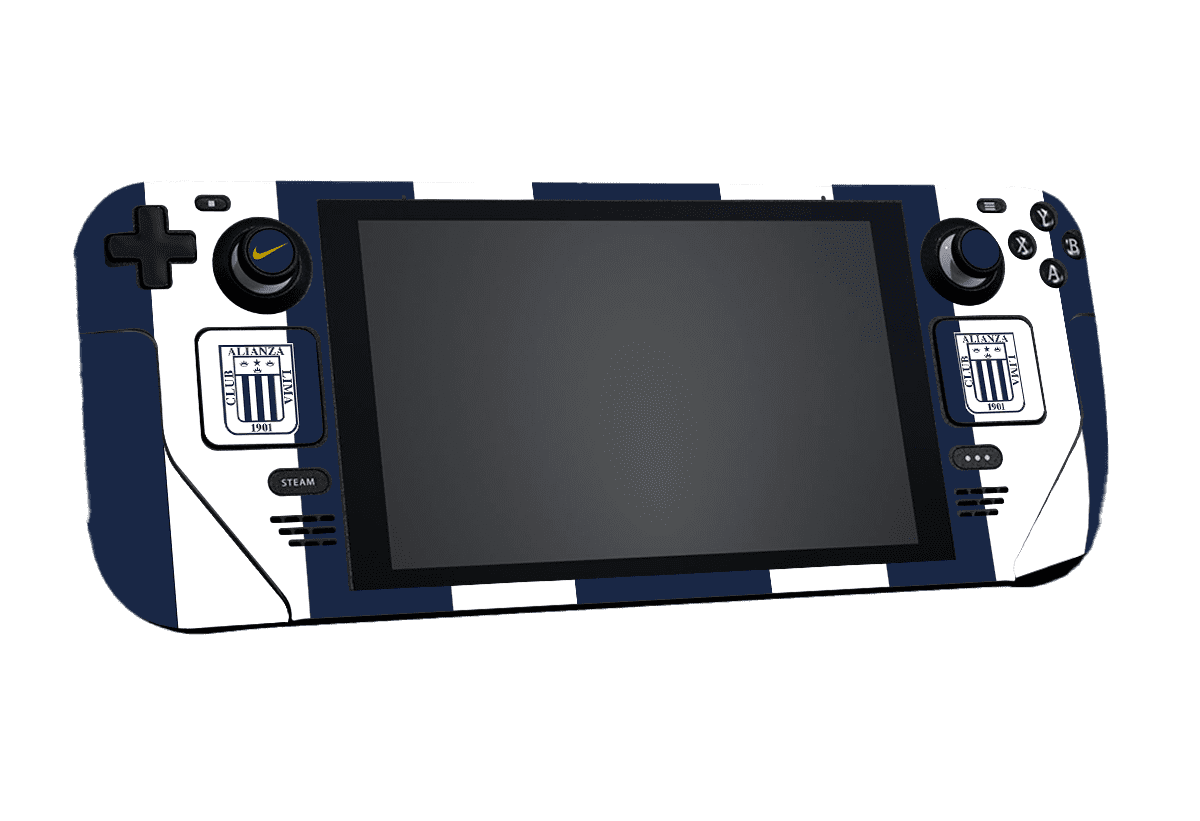 Alianza Lima Steam Deck Handheld Gaming Computer Skin