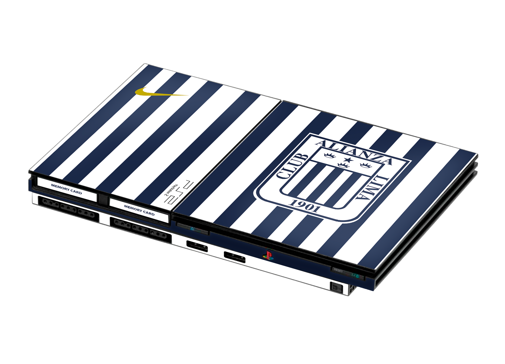 Alianza Lima Skin Playstation 2 Slim Xonebrand