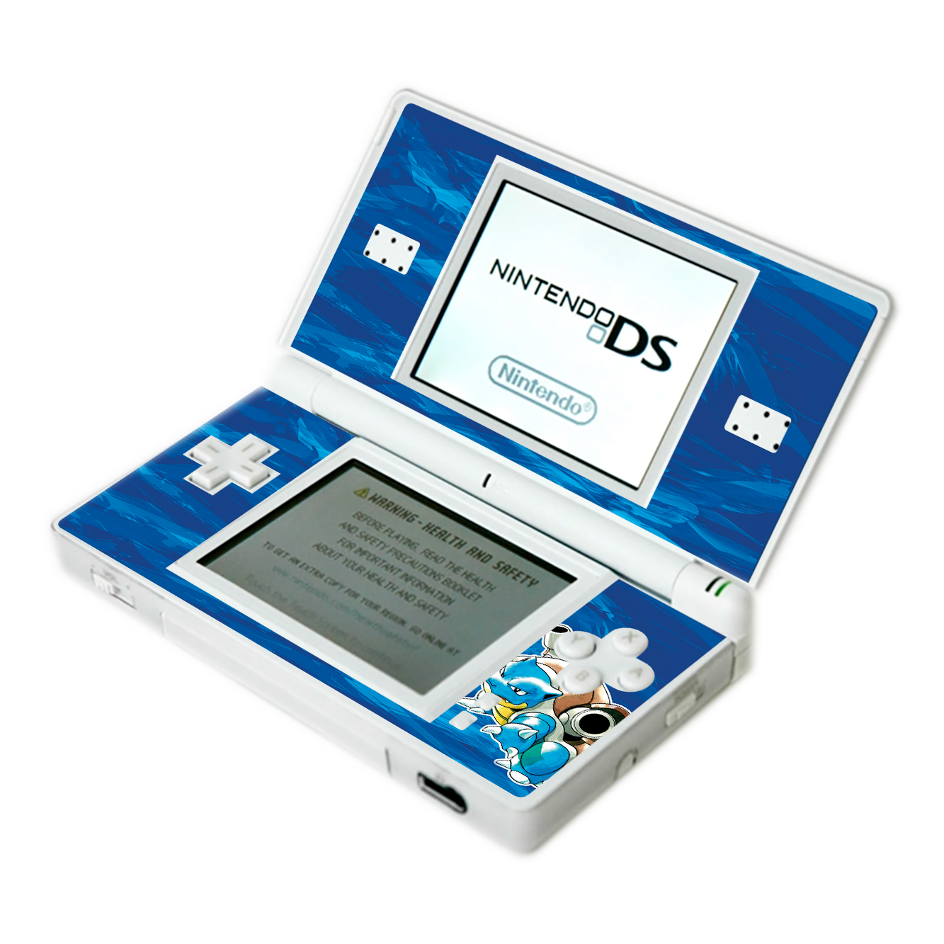 Pokemon Blastoise Skin Nintendo DS Lite
