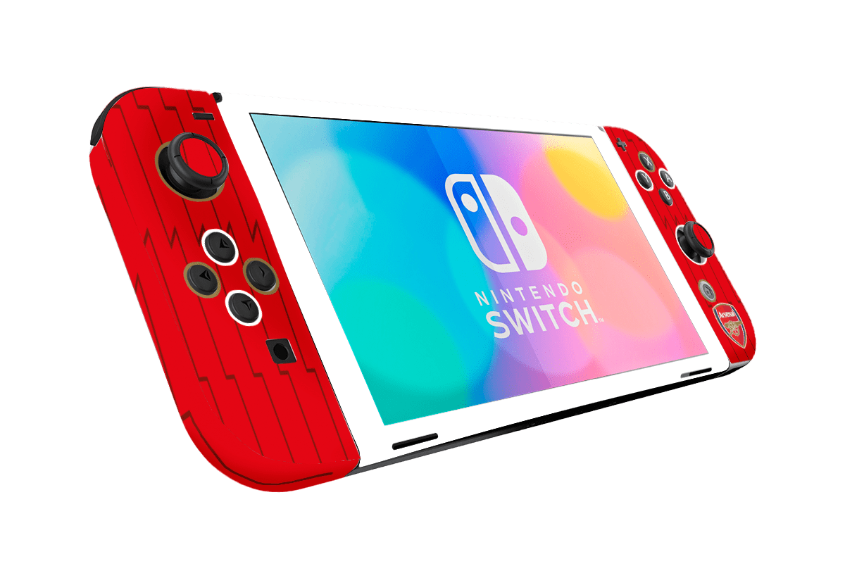 Arsenal Skin Nintendo Switch OLED (2021) Xonebrand