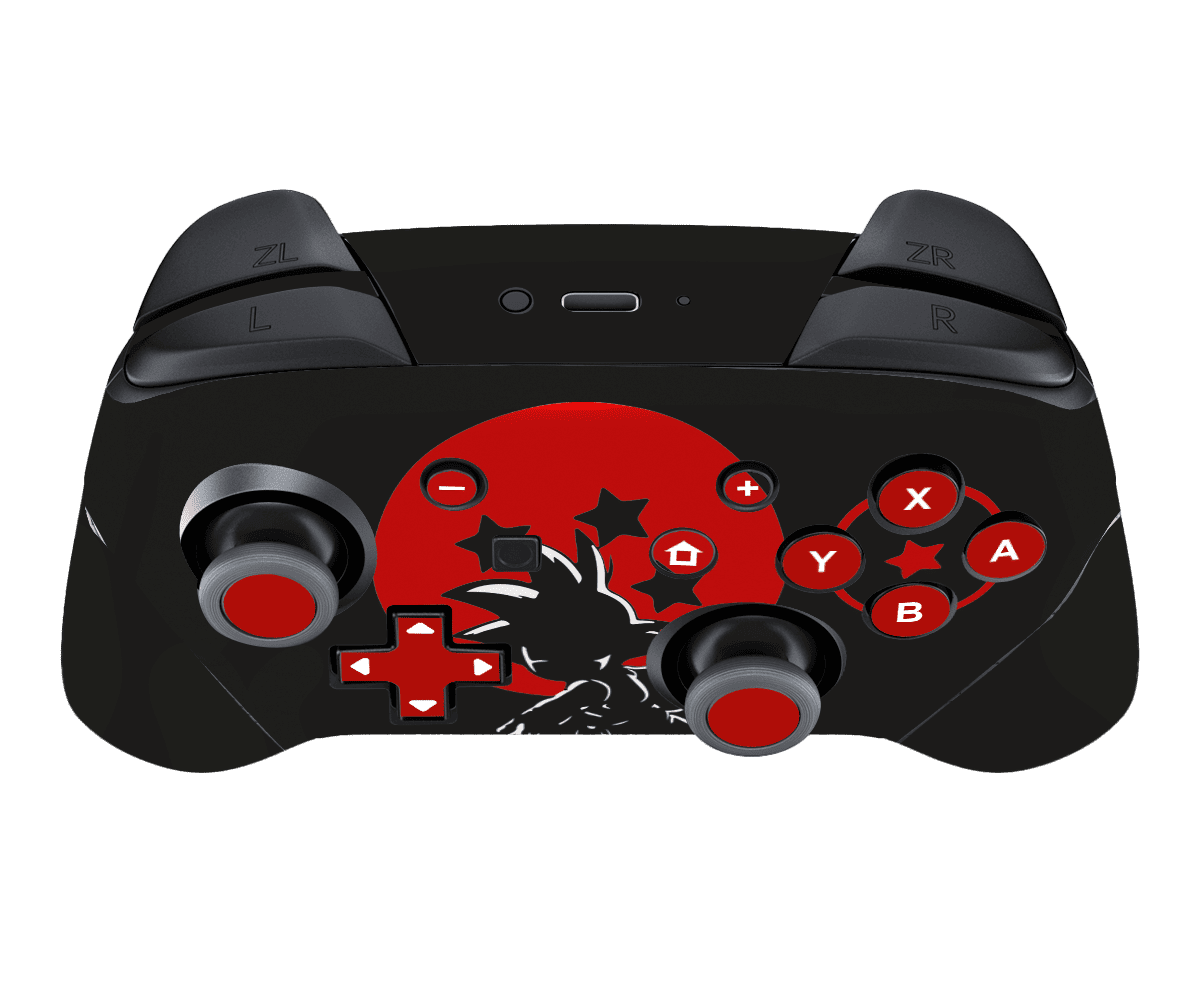 Dragon Ball Skin Nintendo Switch Pro Controller Xonebrand