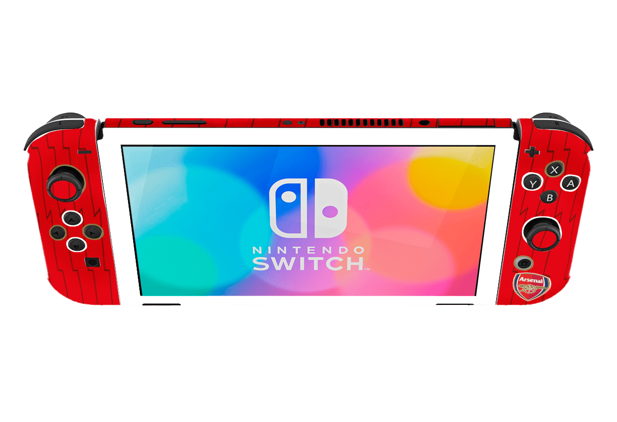Arsenal Skin Nintendo Switch OLED (2021)