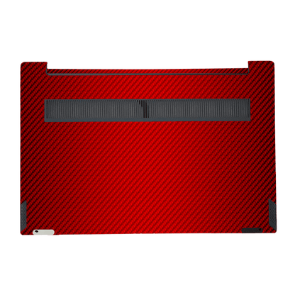 Fibra Carbono Rojo Lenovo IdeaPad 14-inch Skin