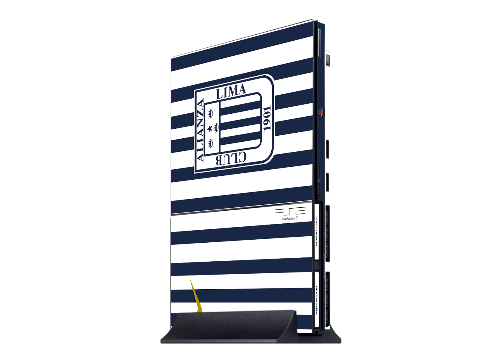 Alianza Lima Skin Playstation 2 Slim Xonebrand
