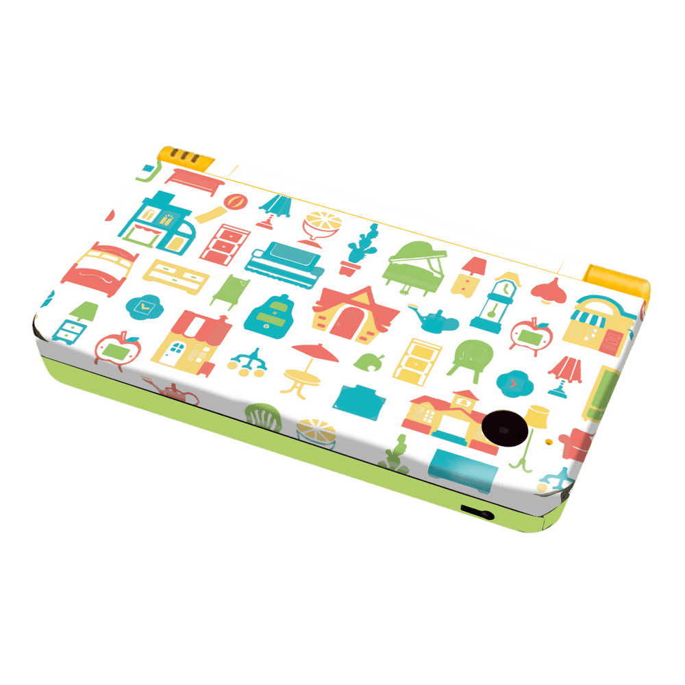 Animal Crossing Skin Nintendo DSi XL (2009) Xonebrand