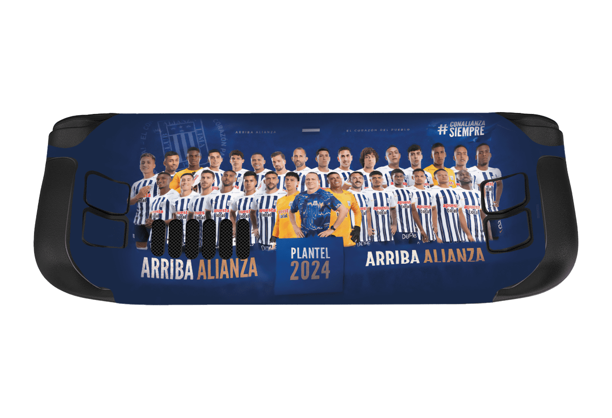 Alianza Lima Steam Deck Handheld Gaming Computer Skin