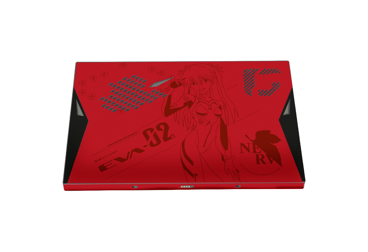 Evangelion Eva 02 PS1 OneXPlayer X1 Skin Xonebrand