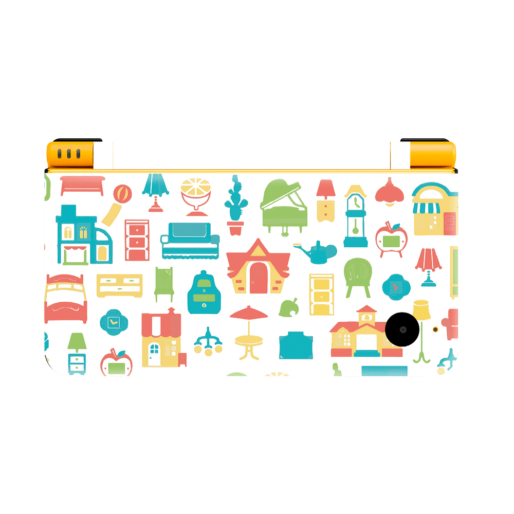 Animal Crossing Skin Nintendo DSi XL (2009) Xonebrand