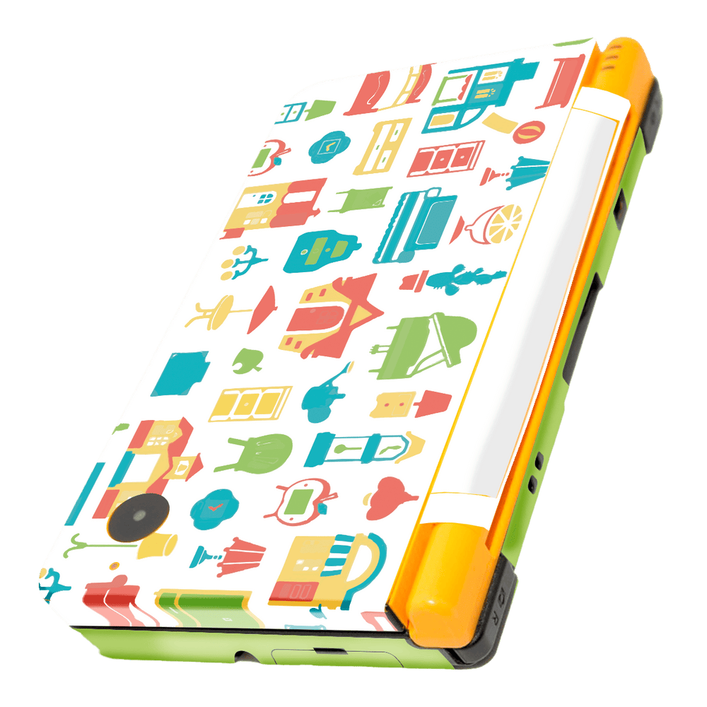 Animal Crossing Skin Nintendo DSi XL (2009) Xonebrand