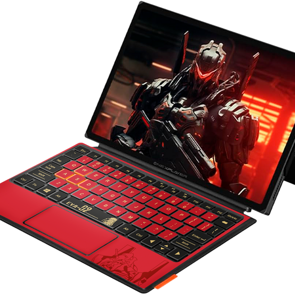 Evangelion Eva 02 PS1 OneXPlayer X1 Skin Xonebrand