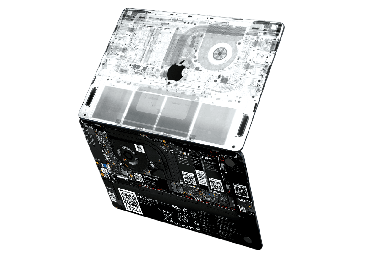 Teardown Apple MacBook Air Skin