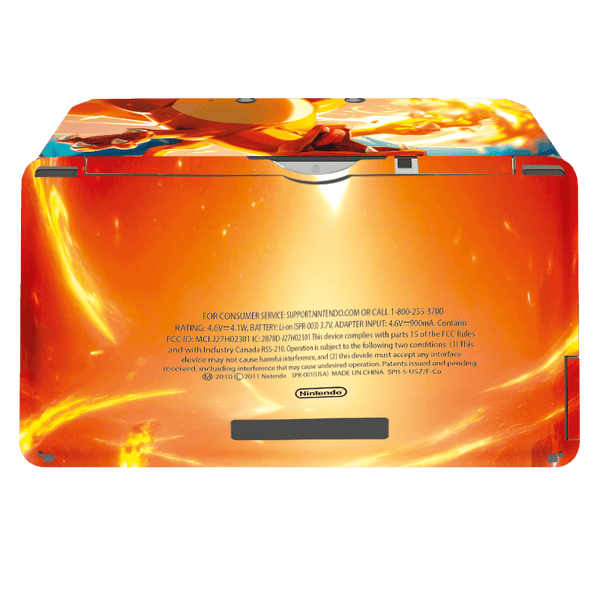 Pokemon Charizard Skin Nintendo 3Ds (2011)