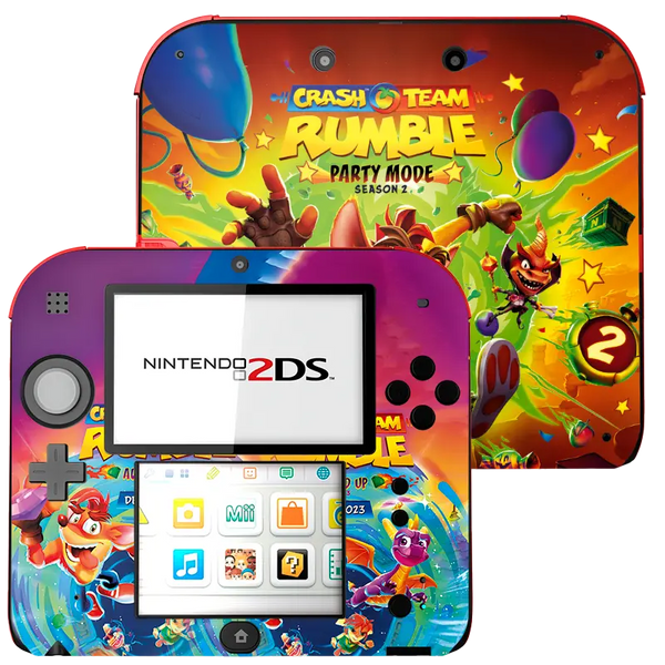 Skin para Nintendo 2Ds edición Crash – Xonebrand
