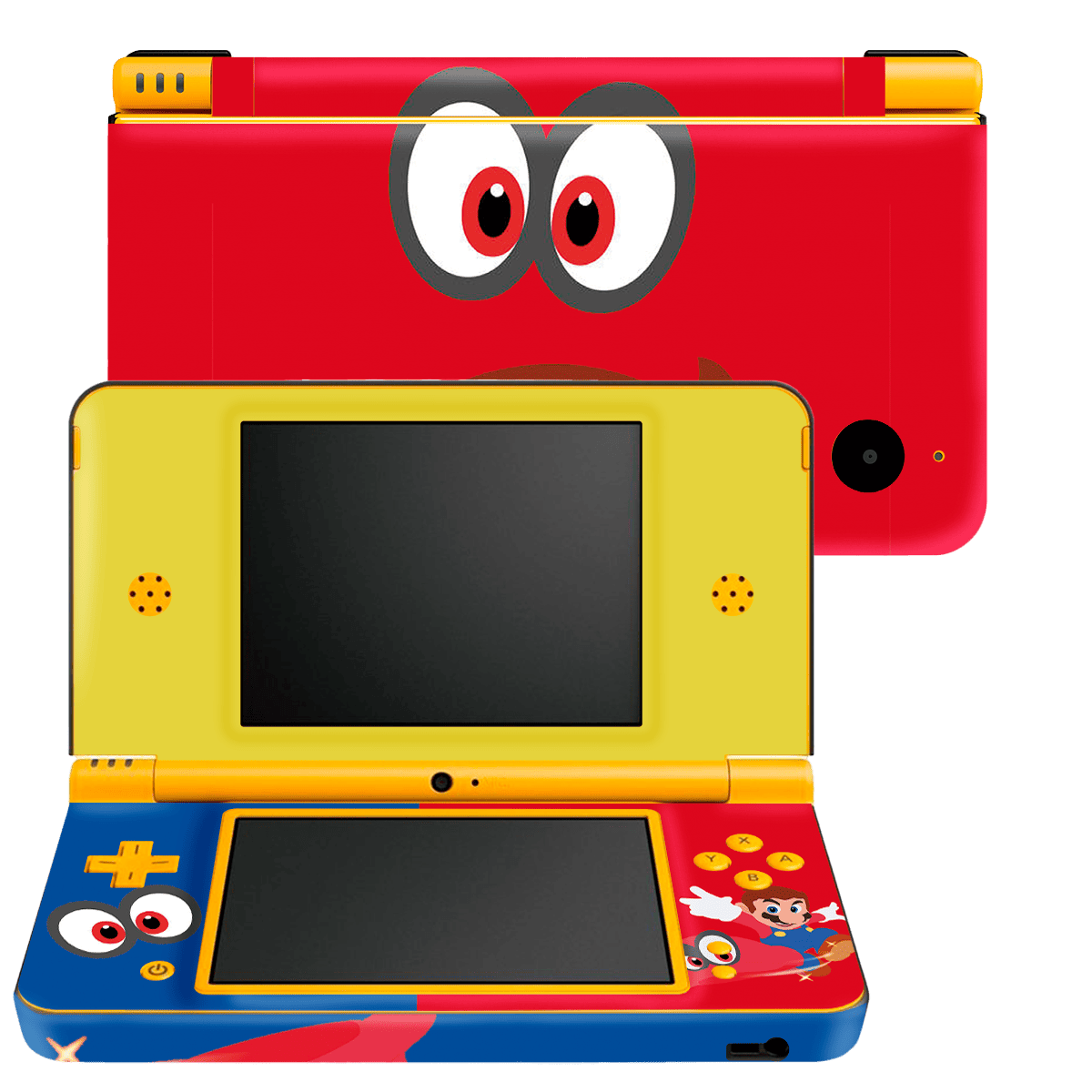 Super Mario Odyssey Nintendo DSI XL 2010 Skin