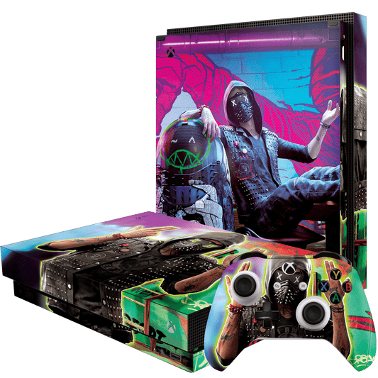 Watch Dog Xbox One X Bundle Skin