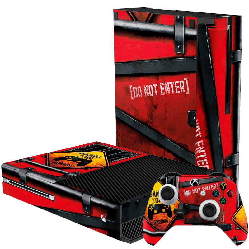 Gamer Zone Skin Xbox One Fat Xonebrand