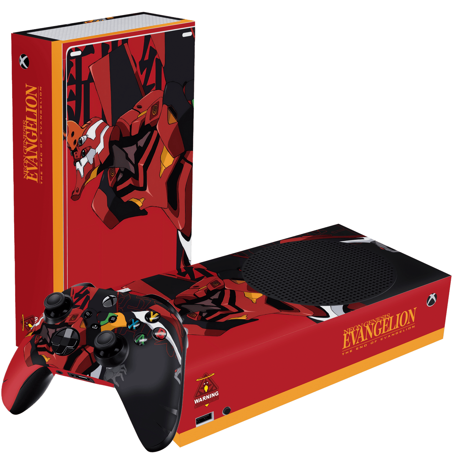 Evangelion Eva-02 Xbox Series S Bundle Skin