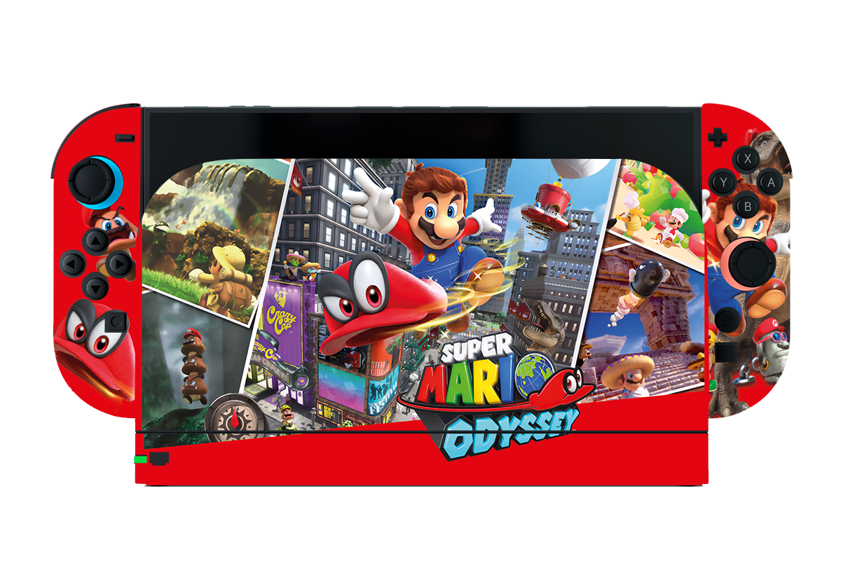 Mario Odyssey Skin Nintendo Switch 2 (2025)