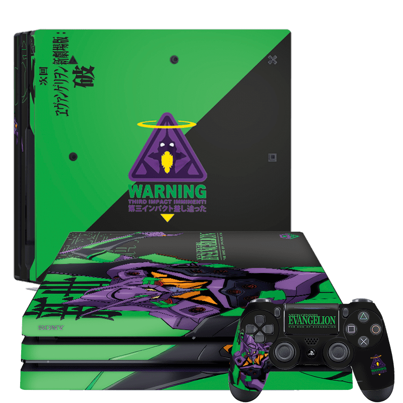 Evangelion Eva-01 PS4 Pro Bundle Skin