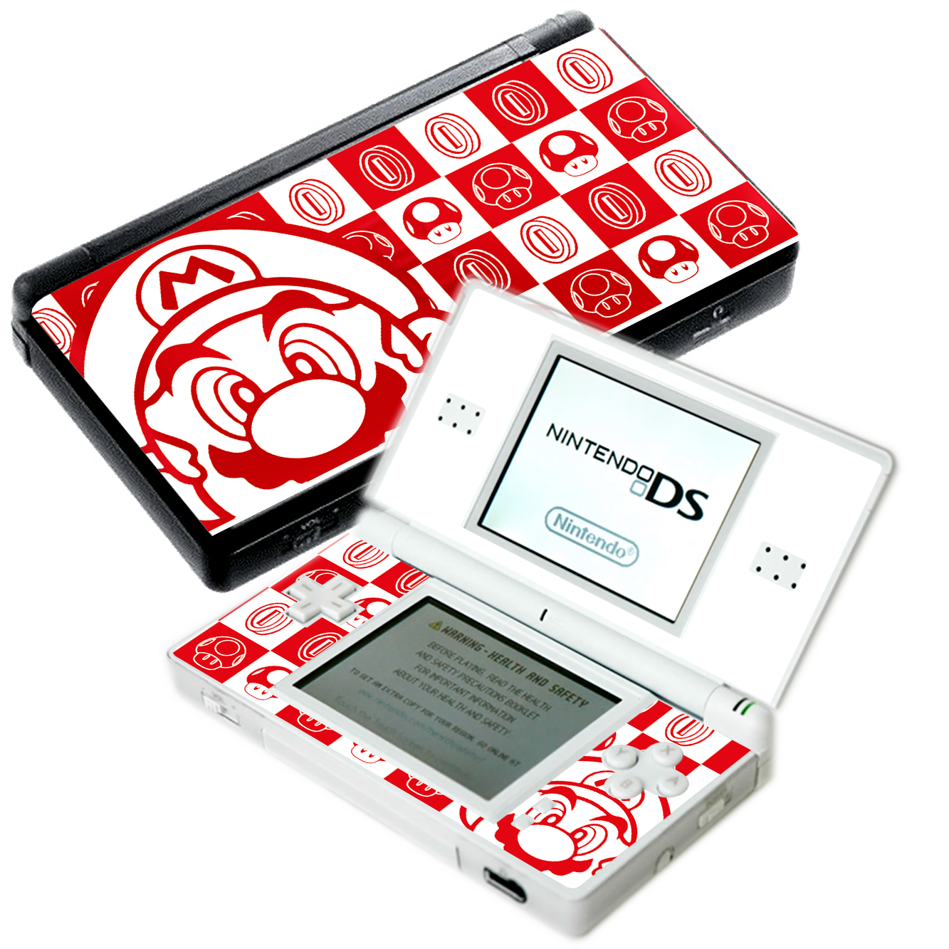 Super Mario Bros Skin Nintendo DS Lite