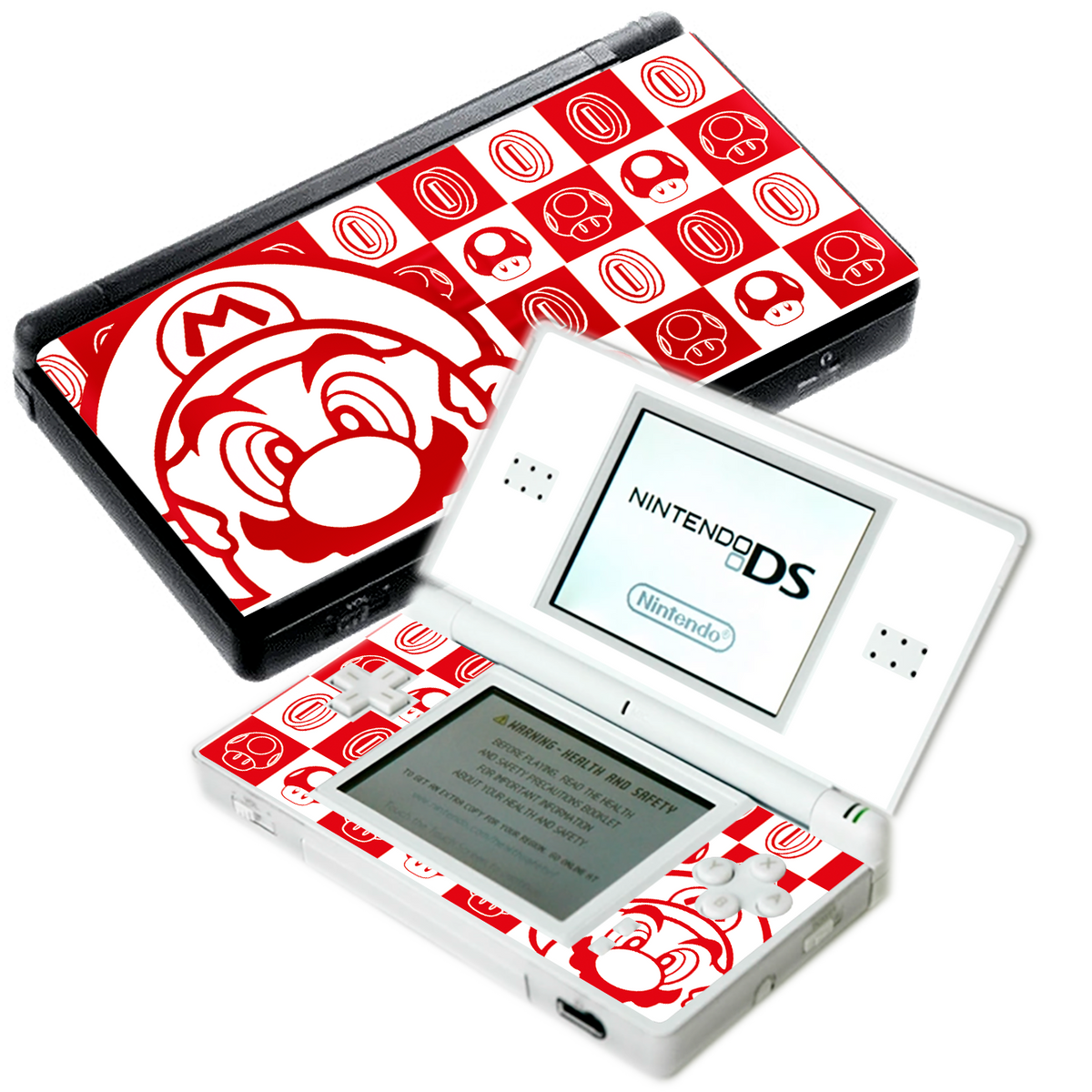 Super Mario Bros Skin Nintendo DS Lite Xonebrand