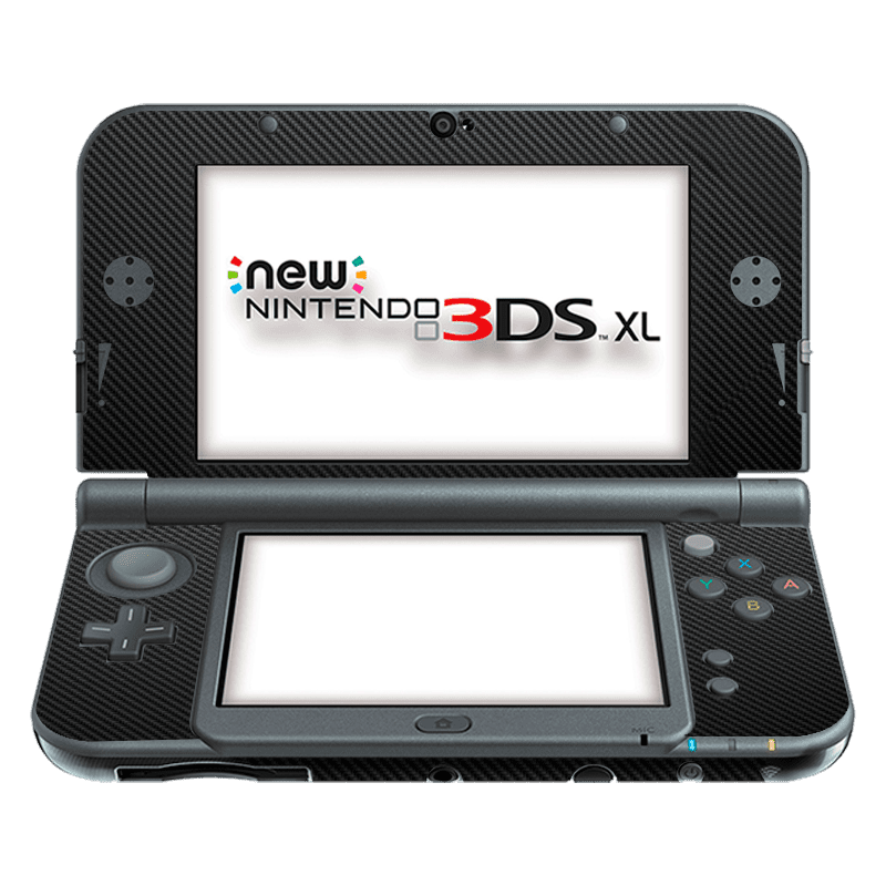 Skin para Nintendo New 3Ds XL edición Fibra Carbono Negro – Xonebrand