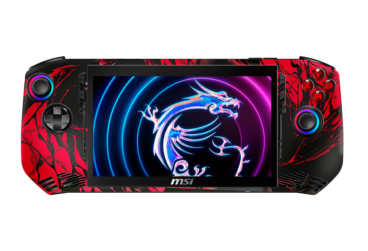 Skin para MSI Claw A1M edición Carnage – Xonebrand