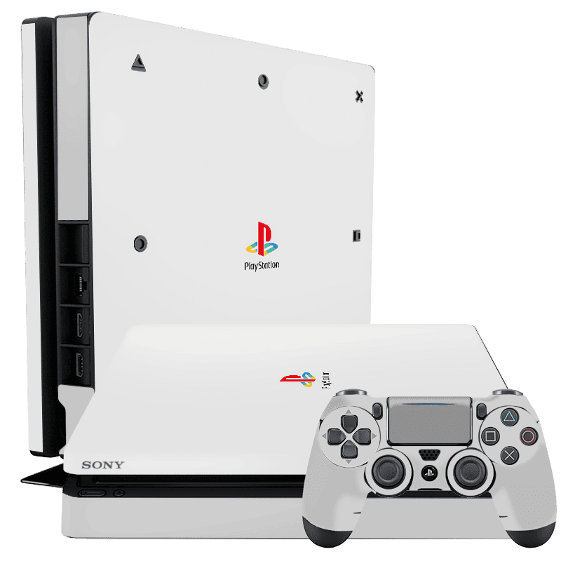 Edición Retro PS4 Slim Bundle Skin