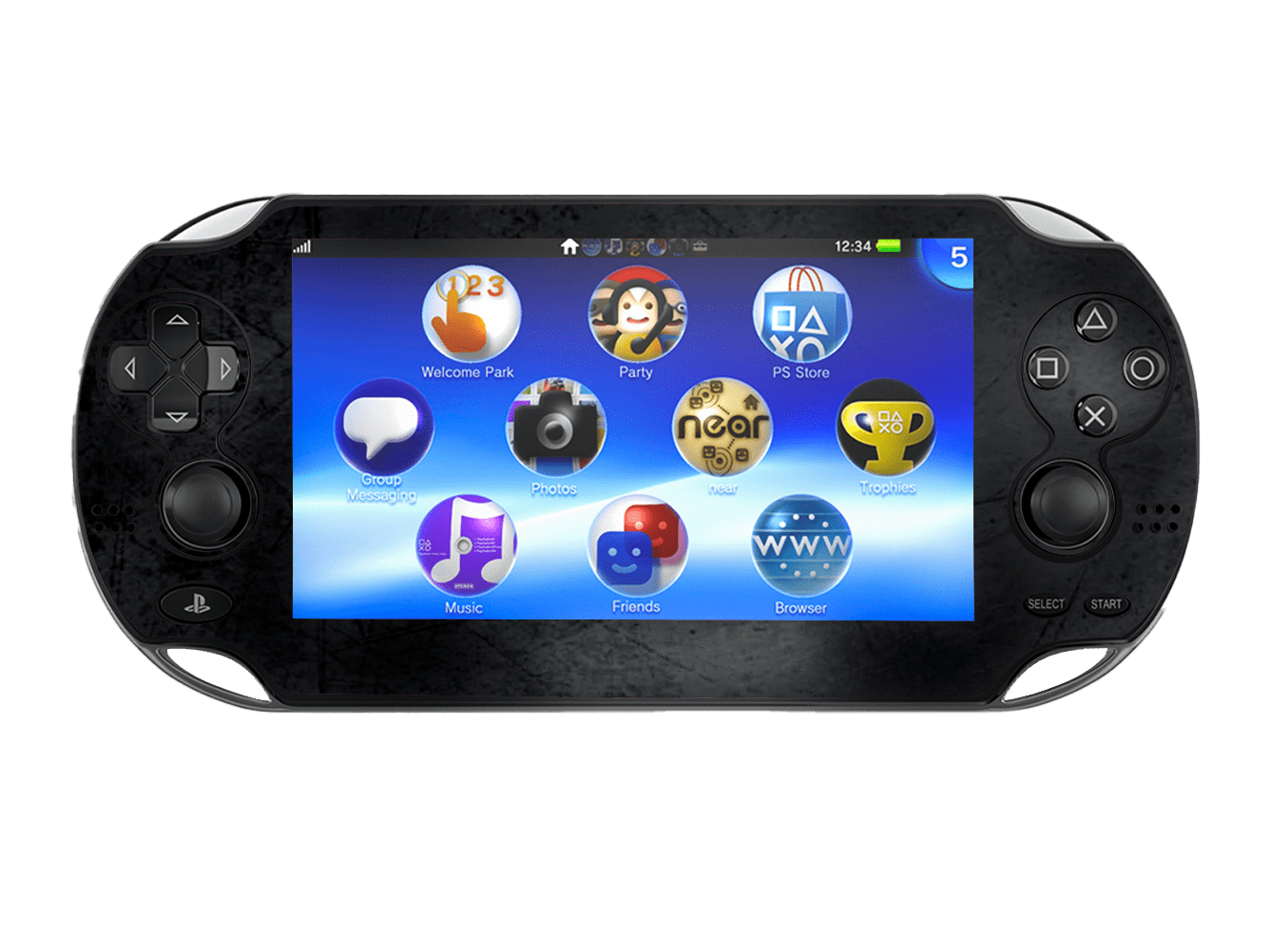 Batman Skin Playstation Portable PSVita Fat Xonebrand