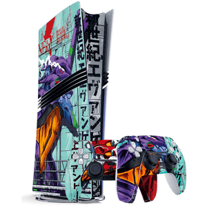 Evangelion PS5 Pro Bundle Skin