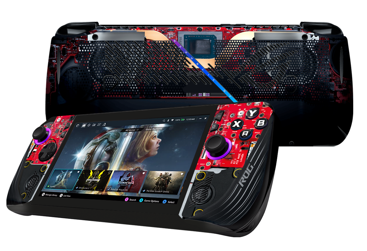 Teardown Asus Rog Ally X Handheld Gaming Computer Skin